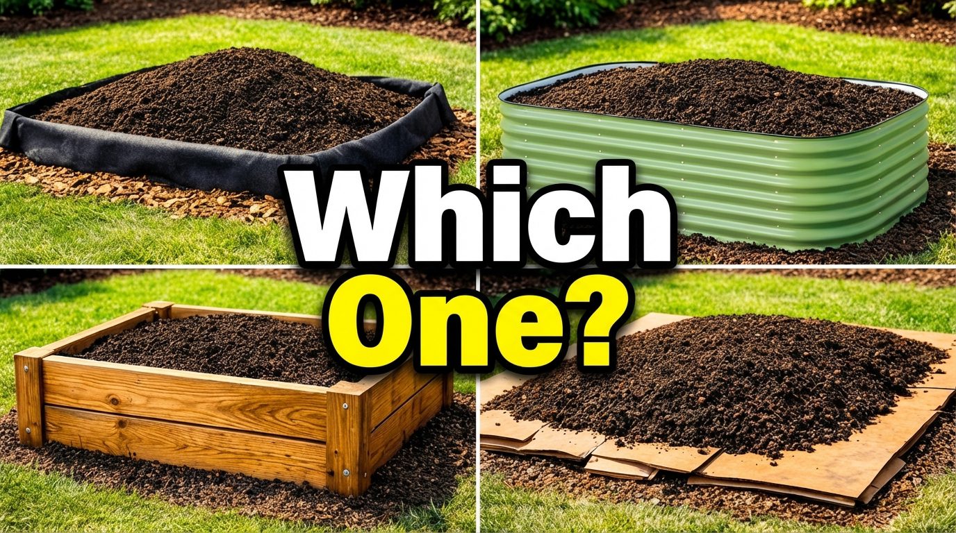 Which Raised Bed Actually Fits Your Situation? (4 Options Compared)